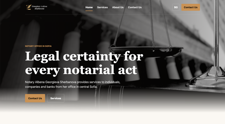 Notary500 website thumbnail
